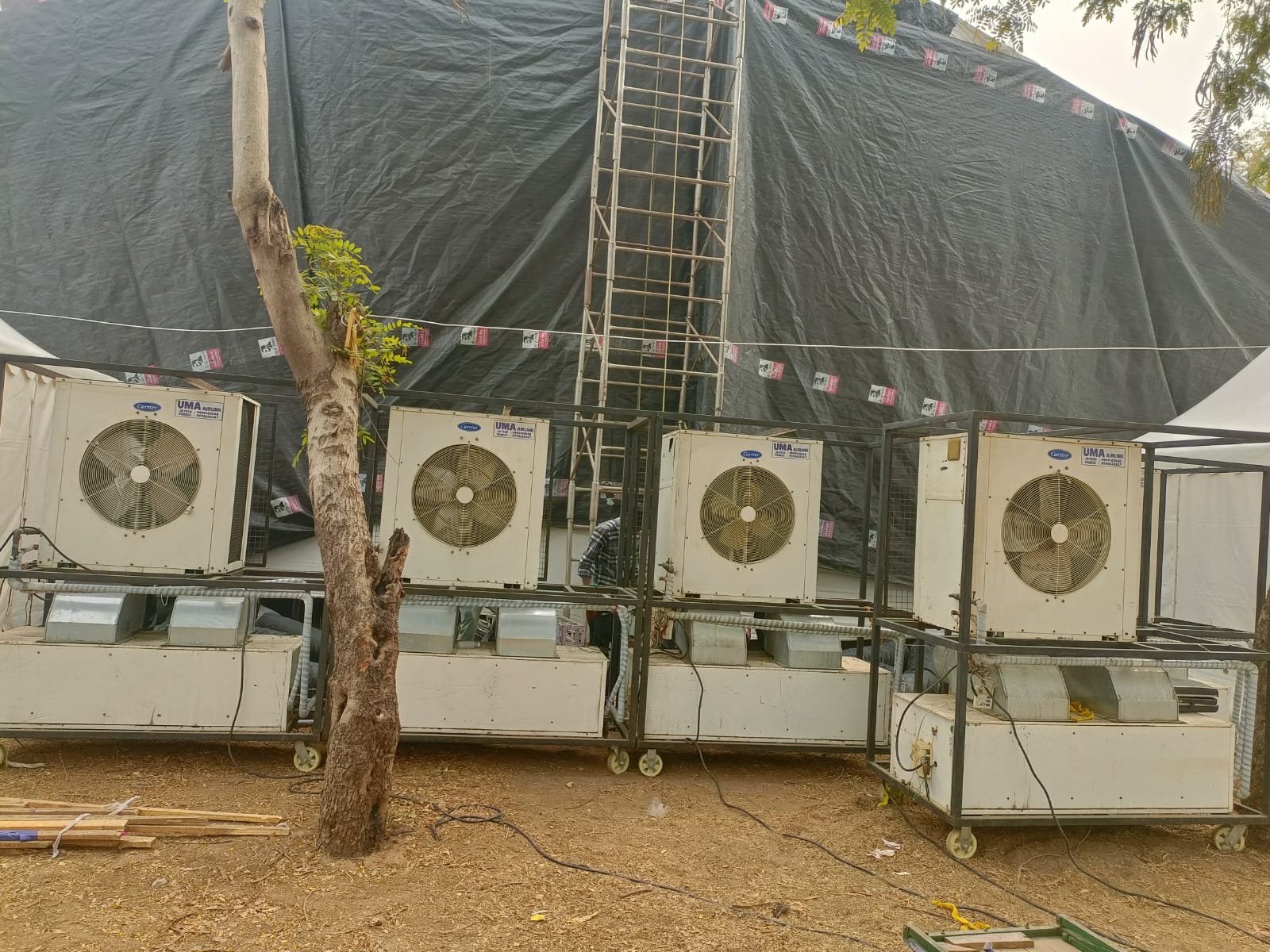 Air conditioner & Lightning
